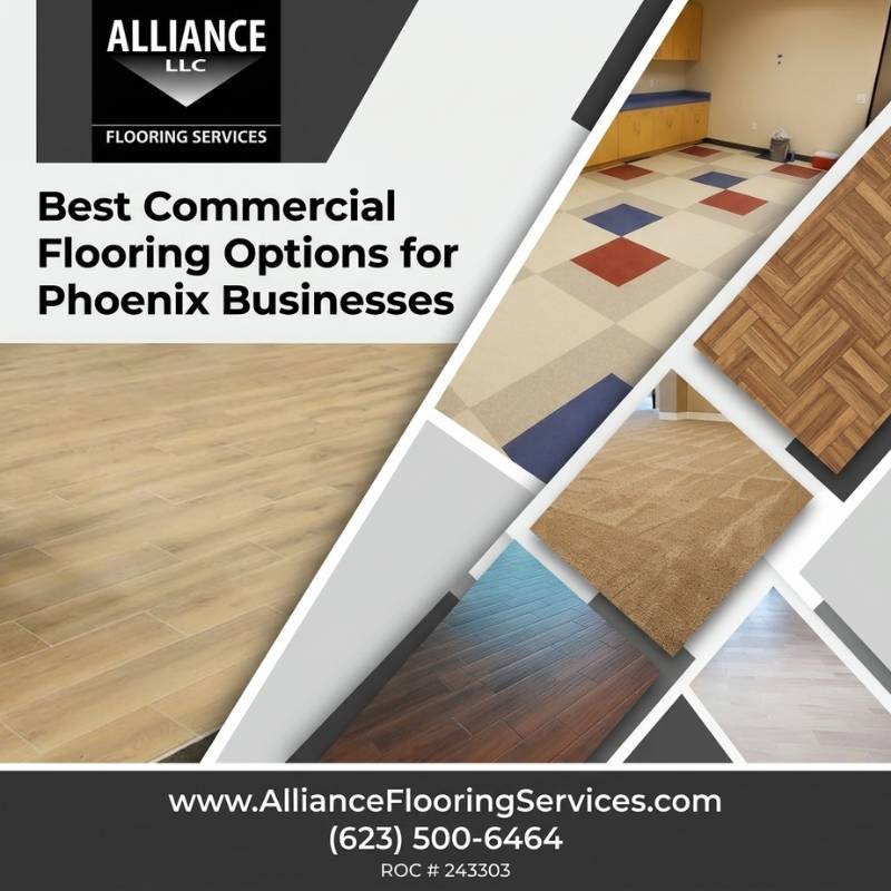 Best Commercial Flooring Options for Phoenix Businesses
