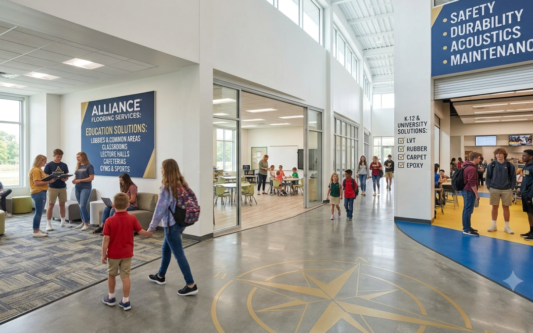 Commercial Flooring for Schools & Universities