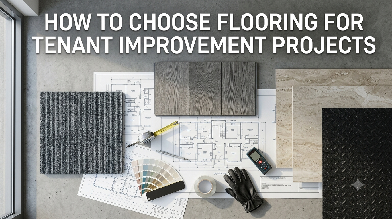 How to Choose Flooring for Tenant Improvement Projects How to Choose Flooring for Tenant Improvement Projects