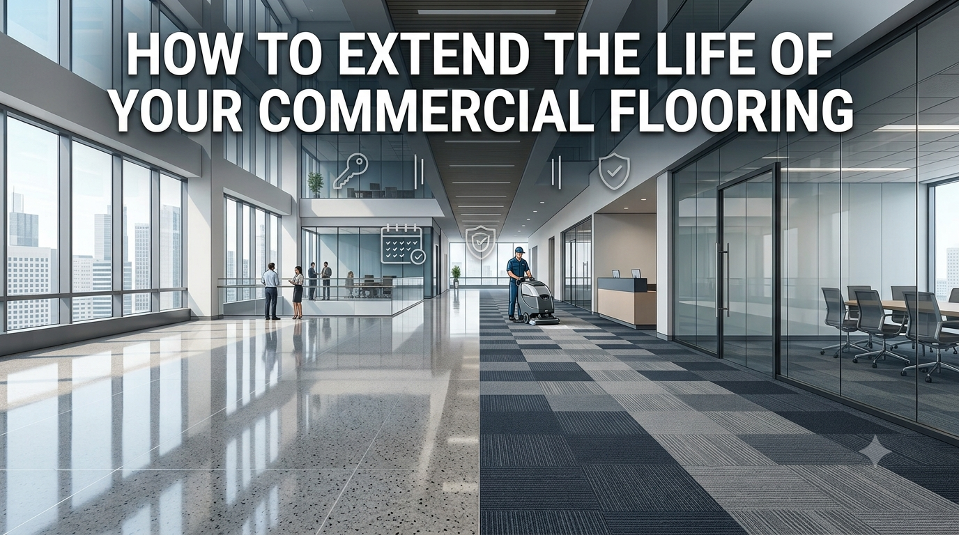 How to Extend the Life of Your Commercial Flooring How to Extend the Life of Your Commercial Flooring